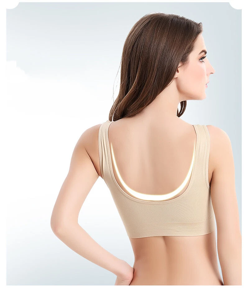 Pack of 3 Air Bra for Ladies & Girls Multicolor.