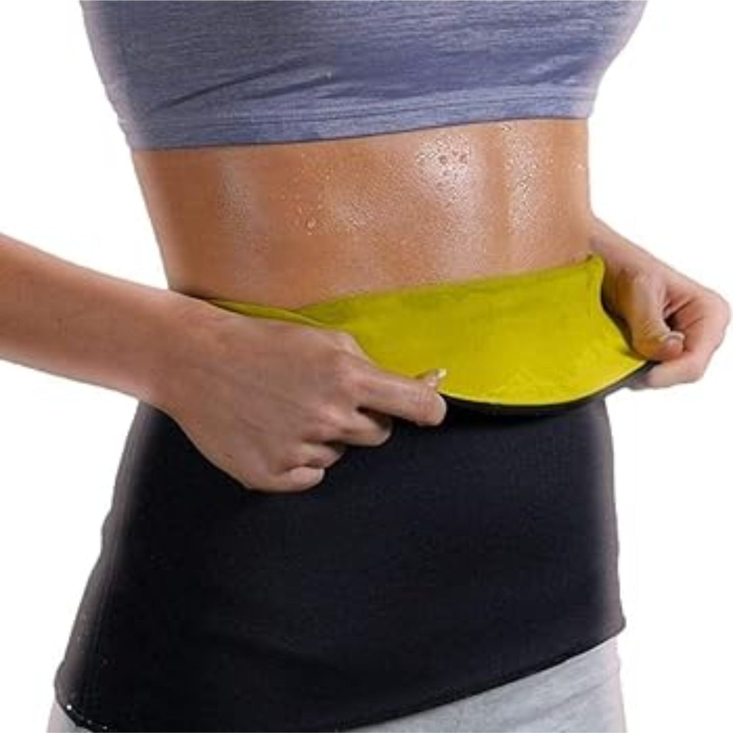Soft Slim Sweat Belt for Women Hot Body Shaper Weight Loss Slimming Waist Trainer Trimmer Slim Belt Wrap