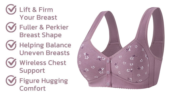 3 button Front Open Bra [Buy 1 Get 1 Free]