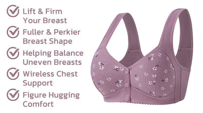 3 button Front Open Bra [Buy 1 Get 1 Free]