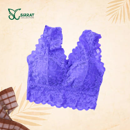 Elegant Padded Lace Bralette – Comfort & Style in Every Curve